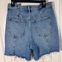 Abercrombie & Fitch The 7” Dad Short High Rise Long Relaxed Shorts Size 12 / 31 Photo 4