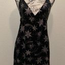 Victoria's Secret Victoria’s Secret velvet shooting stars slip chemise nightie women’s size small Photo 0