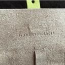 Anthropologie Mattie Suede Wallet/ Pouch Beige white and lime Photo 4