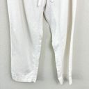 J.Jill  Women's Linen Blend Wide Leg Crop Pants White Size 8 Photo 3