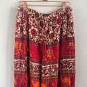 Raga  Boho Split Wide Leg Boho Elephant Camel Pants Festival Medium Photo 2