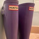 Hunter Purple Rain Boots Photo 3