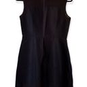 J.Crew  | Black Perforated A-line cocktail dress sz 6 Photo 2