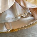 OK Bridal Sequin Boned Sheer Mini Prom/ Bridesmaid Dress in Gold Photo 1