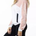 Alphalete Women’s EXP Tech Windbreaker- Himalayan Pink, Size XL Photo 0