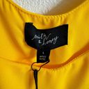 Milk and Honey  Yellow Spaghetti Strap Tiered Flowy Tank Top Women’s Large NWT Photo 5