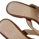 J.Crew  Leather Hazel Cutout Flat Sandals Rich Oak Size 8 Photo 9