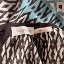 Blu Pepper Brown Patterned Sheer Blouse Photo 6