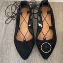 Mossimo Supply Co  Black Wrap Flats Women’s Size 10 Photo 4