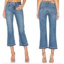 GRLFRND  Joan Crop Flare Jeans Light Medium Blue Denim Wash Stretchy Womens 25 Photo 2