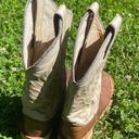 Justin Leather Cowboy Boots Photo 7