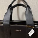 Bebe Black Tote Bag Photo 3