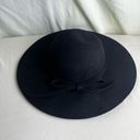 Pacific&Co San Diego Hat  Felted 100% Wool Hat Wide Brim Floppy SunHat Black Photo 2