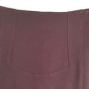 MM.LaFleur M.M. LaFleur Crosby Skirt Textured Ponte Eggplant Photo 5