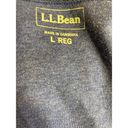 L.L.Bean  Women's Size Large Casual Basic T Shirt Heather Blue Soft Half Sleeve Photo 3