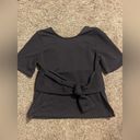 Nike  Women's Studio Short Sleeve Wrap Top Photo 4