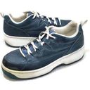 Lower East Side  Blue Suede Leather Shoes, Size 10 Photo 0