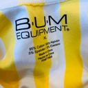 Bum Equipment NWOT Yellow Stripe Bodysuit  Photo 4