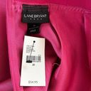 Lane Bryant  Skirt 20 Fuchsia Back Zipper Elastic Band New Photo 8