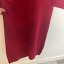 Bardot  Off Shoulder Knit Dress in Burgundy Photo 3