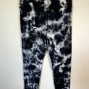 Tommy Hilfiger  Sport | Navy/White Tie Dye Performance Crop Legging Size Medium Photo 2