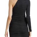 n:philanthropy n philanthropy Womens XS Electra Mini Dress Charcoal One Shoulder High Neck NWT Photo 1