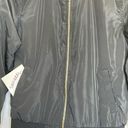 Love Tree  Black Sheen Bomber Jacket with Sleeve Zip Accent size Medium Photo 11