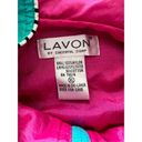 Lavon Vintage   80s 90s Bright Multi Color Windbreaker and  joggers set  Size XL Photo 11