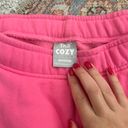 Aritzia Hot pink  mega fleece sweatpants Photo 4