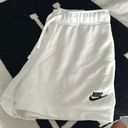 Nike White  Sweat Shorts Photo 0