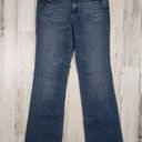 DKNY  Faded Medium Wash Blue Denim Bootcut Jeans Women's Size 8 Photo 0