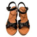 Universal Threads NEW Universal Thread Black & Tan Valerie Platform Sandals Photo 2