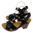 Kork-Ease Korks Bagley Black Platform Clog Sandal Size 9 Photo 3