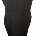 Tommy Hilfiger  Scuba Crepe Sheath Dress, Black, 12 Photo 6