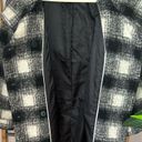 Banana Republic  Wool Blend Plaid Cocoon Coat size small Photo 7