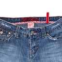 Jessica Simpson Quincy By  Womens Jean Shorts Size Juniors 7 Cuffed Stretch‎ Photo 1