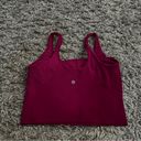 Lululemon  magenta purple align tank size 8 Photo 2