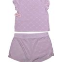 Juicy Couture  Light Pink soft Velvet Pajama set size XL NWT Photo 5