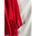 Victoria's Secret  Gold Label Vintage 90s Red Wrap Robe Size OS Photo 1