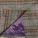 The Moon WOMEN'S Boden British Tweed by brown gray plaid skirt Photo 6