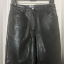 Wilfred NEW Aritzia  The Melina High-waisted Vegan Leather Pants Black Photo 6