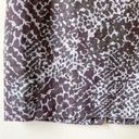 The Loft NWOT Brown Reptile Snakeskin Print Silk Blend Pencil Skirt Pockets Size 6 Photo 2