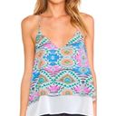 Lovers + Friends  Poppy Racerback Tank. Size Medium. Photo 1