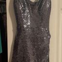 B Darlin B. Darlin Silver Homecoming Dress Photo 0