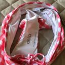 ONIA  Susana Bottom Pink Gingham High Waisted L Photo 5