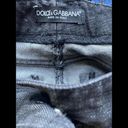 Dolce & Gabbana  Via‎ San Damiano 7 Milano Jeans Black Cropped Photo 6