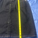 L.A. Blues NWT  Brand Denim Pencil Skirt With Pockets Button Zipper Closure Size 14 Photo 6