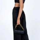 Princess Polly Huxley Black Satin Pants + Crop Top 2 pc Co-ord Set 8 Photo 4