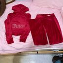 Juicy Couture Red velour tracksuit Photo 1