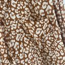 Nine West  Button Down Shirt Size Large Animal Print Business Casual Office Work Photo 6